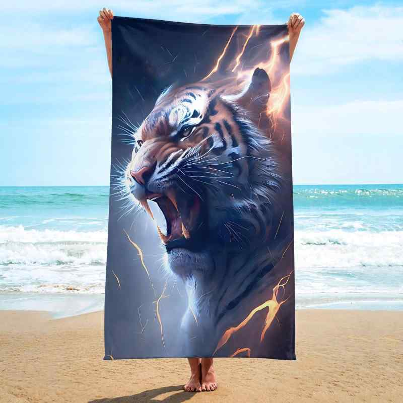 ビーチタオル バスタオル マイクロファイバー 吸水速乾 大判 軽量 プール 海 レジャー アウトドア 旅行..