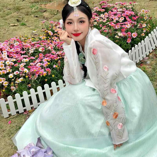 チマチョゴリ レディース 韓服 高級感 宮廷ドレス エレガント 舞台衣装 イベント 発表会 撮影用 コスチューム レース 刺繍 ストレッチ 春夏 シェニール織 大人向け チマチョゴリ レディース 韓服 高級感 宮廷ドレス エレガント 舞台衣装 イベント 発表会 撮影用 コスチューム レース 刺繍 ストレッチ 春夏 シェニール織 大人向け