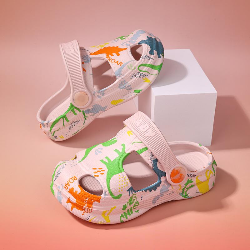 サンダル ベビー キッズ 女の子 つま先保護 滑り止め ソフトソール EVA素材 室内外兼用 キャラクター ..