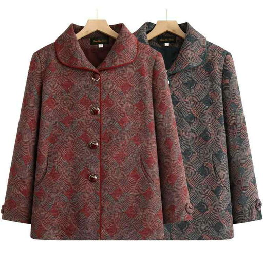 ジャケット レディース ミセス 高齢者向け おしゃれ 上品 エレガント 襟付き テーラードカラー 春秋 ウール混 綿混 通勤 アウター ポケット付き レギュラー丈