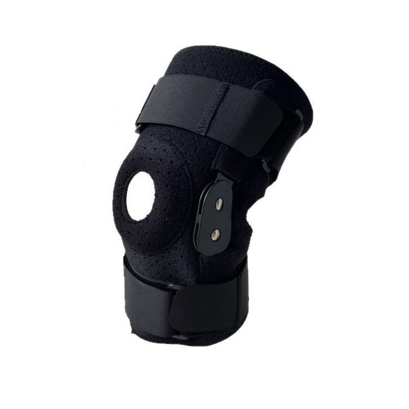 膝サポーター 男女兼用 アルミ合金 ヒンジ式 支柱 半月板保護 膝関節サポート バスケットボール 登山 ..