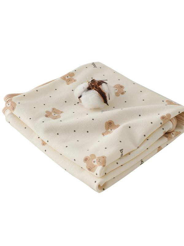 おくるみ 新生児 赤ちゃん ベビー 乳幼児 通気性 純綿 A類安全基準 四季兼用 アニマル柄 くま柄 抱っこ布団 退院時 出産準備