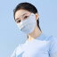 フェイスカバー レディース 接触冷感 目元保護 UVカット 日焼け防止 通気性 薄手 アウトドア スポーツ ..
