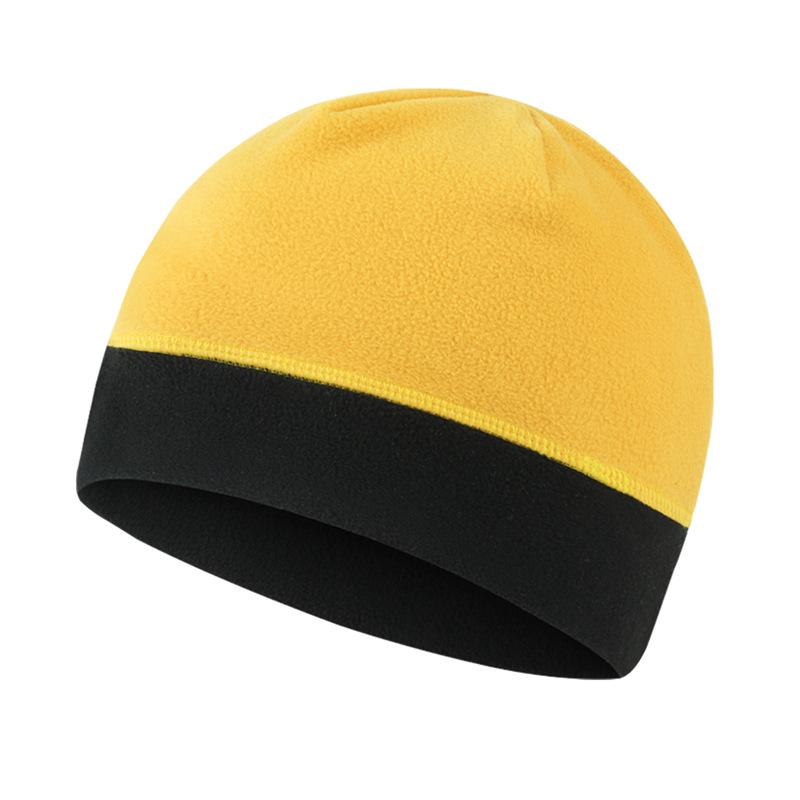 ニット帽 ユニセックス 男女兼用 冬用 防寒 保温 防風 フリース素材 ポリエステル 耳当て付き サイクリング ランニング スキー スノーボード スポーツ アウトドア 暖かい 無地 通勤用 フリーサイズ