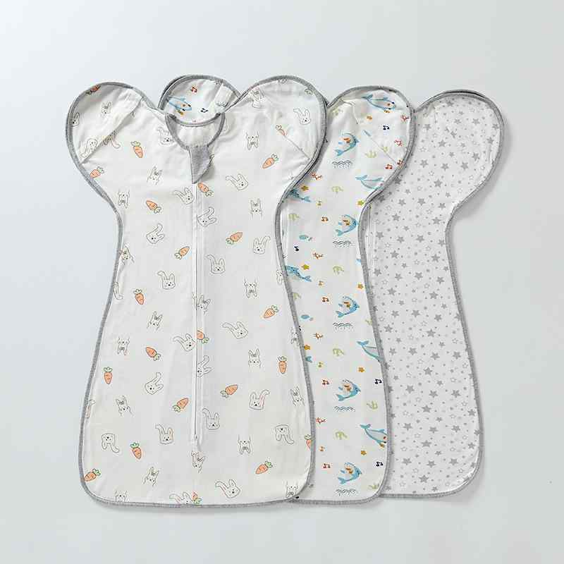 ・カテゴリ: スリーパー・対象年齢: 新生児 (0〜1歳、身長80cm以下)・スタイル: ウェアタイプ・表地素材: 綿95%以上・裏地素材: 綿95%以上・厚さ: 普通・ファスナー素材: ナイロン・柄: デザイン柄・適応季節: 冬、秋・カラー展開: シャークベビー、いたずらラビット、グレースター・サイズ展開: S、M、L