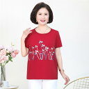 Tシャツ レディース ミセス 春夏 綿 コットン 半袖 大きいサイズ ゆったり 体型カバー シンプル カジュアル 韓国ファッション トップス 無地