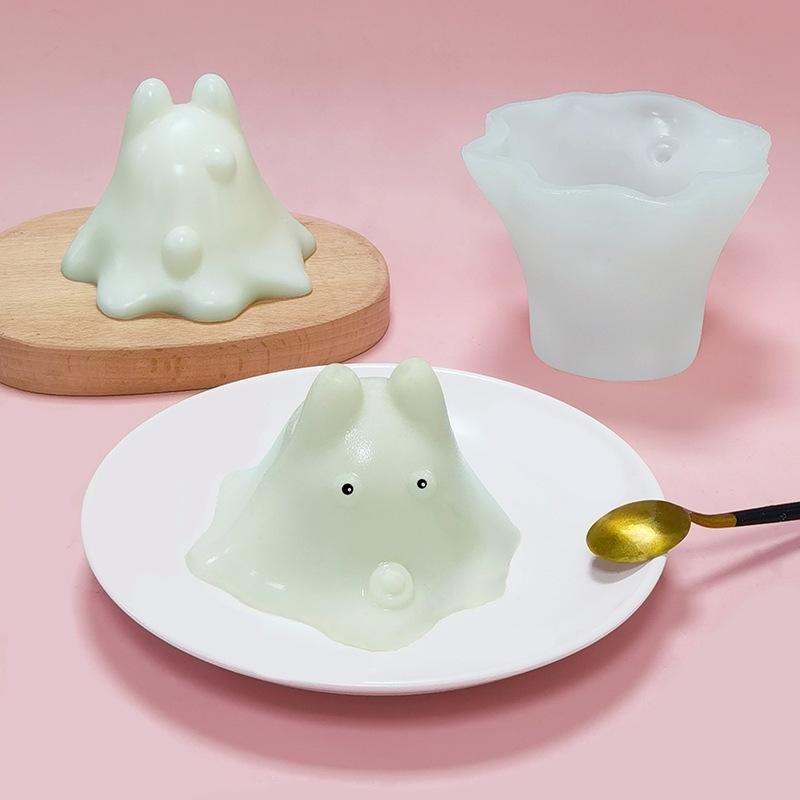 シリコンモールド ハロウィン かわいい おばけ モンスター プリン チョコレート ゼリー アイス ミルク..