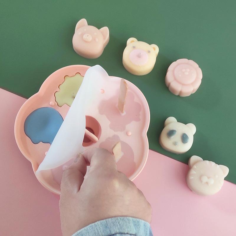 製菓型 ベビー キッズ 赤ちゃん 手作りDIY 離乳食 おやつ おかず シリコン 猫 肉球 動物 海洋生物 スマ..