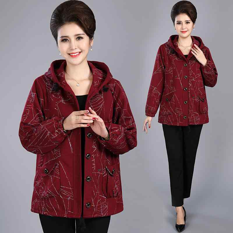 アウター レディース ママ ミセス シニア 60代 70代 大きいサイズ プラスサイズ 体型カバー ゆったり らくちん 厚手 コットン カーディ..