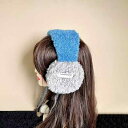 イヤーマフ イヤーウォーマー レディース 防寒 保温 防風 ウール ボア素材 アクリル 紐付き 韓国風 通勤 通学 サイクリング スキー アウトドア スポーツ ...