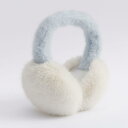 イヤーマフ レディース 女性用 防寒 保温 ふわふわ フェイクファー 耳カバー サイクリング 自転車 アウトドア スキー 通勤 通学 秋冬 おしゃれ(x2)