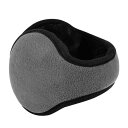 イヤーマフ メンズ 男性用 レディース 女性用 ユニセックス 耳あて バックアーム 折りたたみ 防風 防寒 暖かい 保温 裏ボア フリース スポーツ アウトドア...