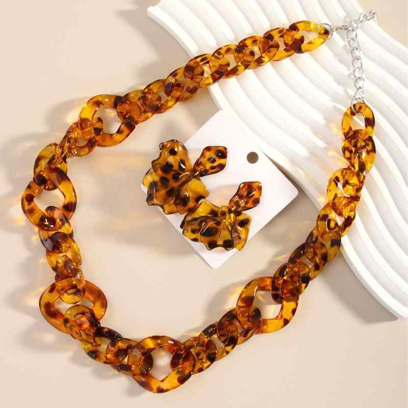 アクセサリーセット レディース 欧米風 万能 おしゃれ トレンド 樹脂素材 エナメル加工 個性派 アクリ..