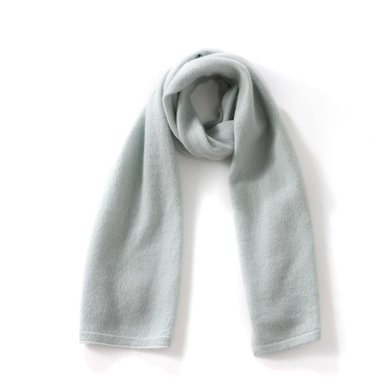マフラー レディース 100% 山羊カシミヤ 保温 防寒 ふわふわ なめらか 無地 秋冬 ストール ギフト プレゼント ビジネス カジュアル シンプル ベーシック