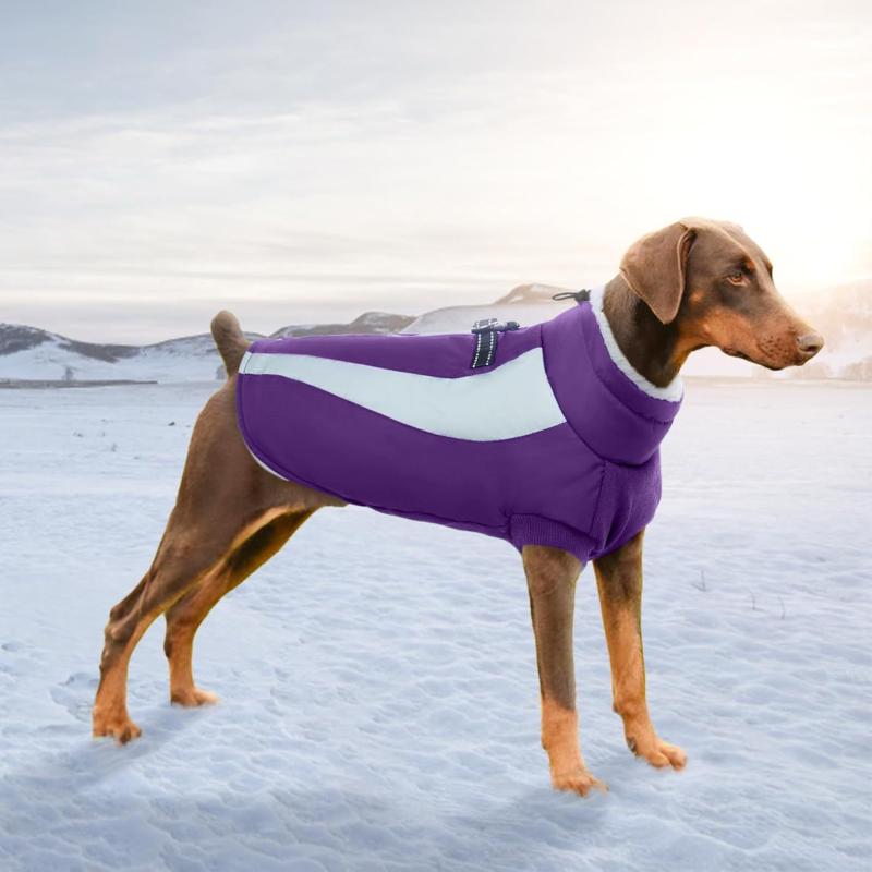 楽天モズラボドッグウェア 秋冬 犬用 アウトドア 防風 防水 裏起毛 中綿入り 保温 コットン ジャケット オリーブグリーン あったか ペット服 コート 小型犬 中型犬 大型犬