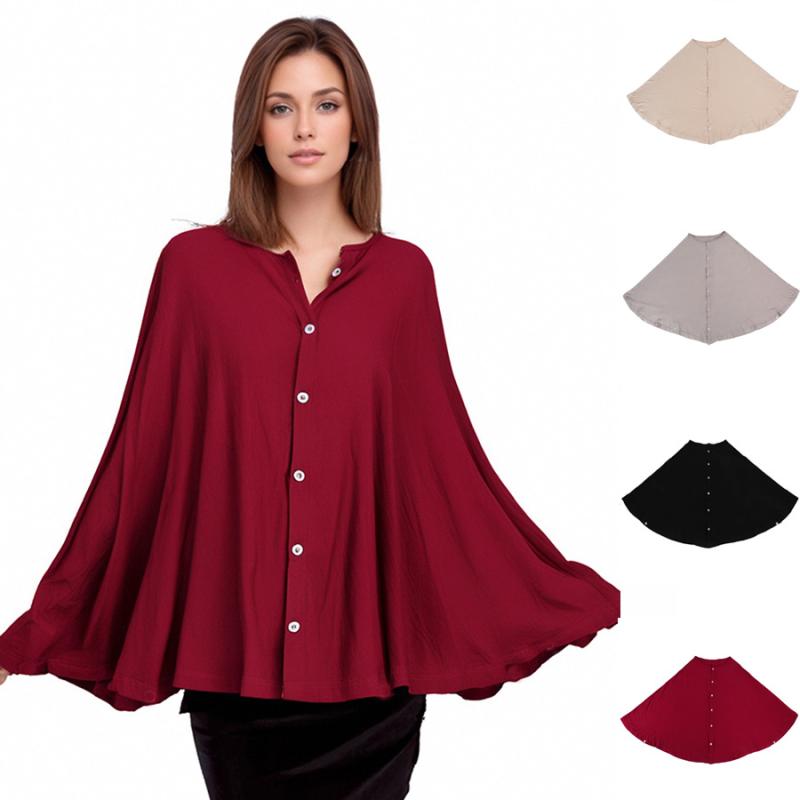 授乳ケープ レディース 外出用 目隠し 多機能 通気性 授乳カバー ナーシングカバー ポンチョ ショール ..