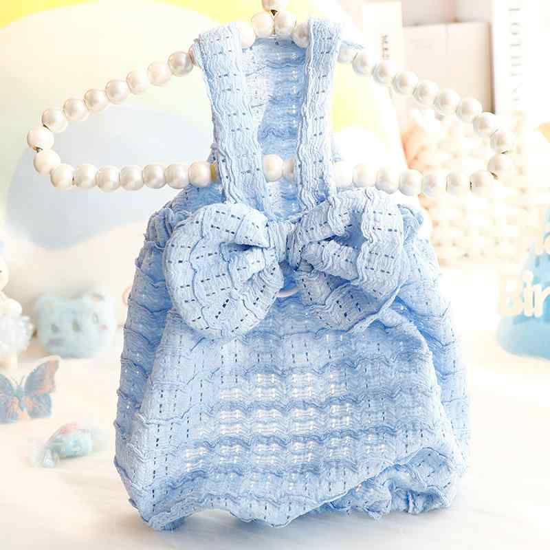 犬猫用 小型犬用 ワンピース 春夏 薄手 コットン プリンセスドレス キャミソール パフスリーブ かわいい おしゃれ お散歩 お出かけ リード対応