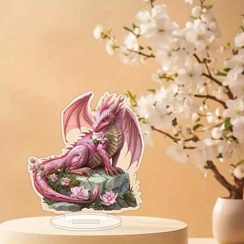 置物 アクリル ドラゴン 竜 ボヘミアン風 現代アート 卓上 ホーム オフィス カフェ デスク リビング 部屋 インテリア おしゃれ オブジェ 飾り デコレーション プレゼント ギフト ユニーク