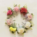 コサージュ 造花 カーネーション ウェディング 結婚式 セレモニー フォーマル パーティー 発表会 開業祝い ゲスト 来賓 記念式典 リストブーケ リストレット...