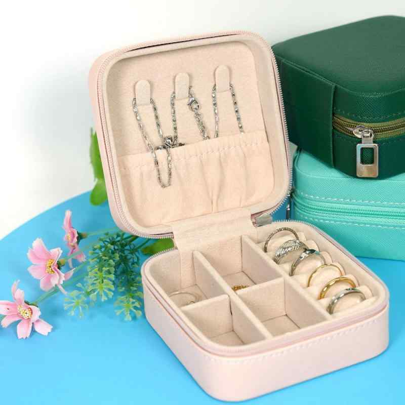 ジュエリーボックス アクセサリーケース 子供用 キッズ 多機能 ヘアクリップ ヘアゴム 小物収納 ボック..