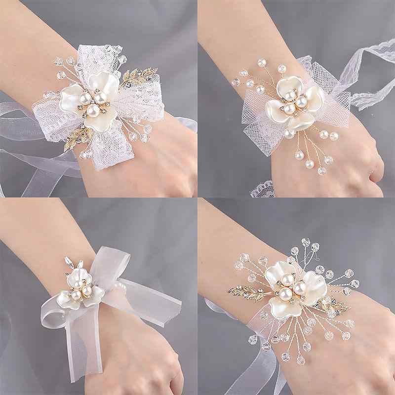 リストブーケ 花嫁 ブライズメイド キッズ フラワーガール ウェディング 結婚式 シンプル 華やか 上品 ..