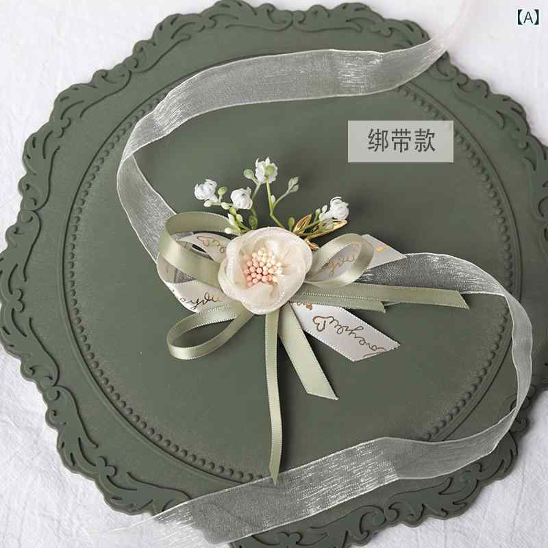 リストブーケ コサージュ 結婚式 ブライダル ウェディング 新婦 ブライズメイド ゲスト キッズ 子供 ナ..