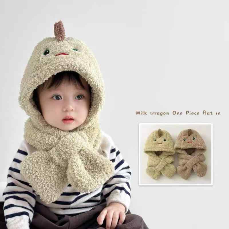 ニット帽 キッズ ベビー 男の子 女の子 秋冬 防寒 防風 耳あて ネックウォーマー一体型 バラクラバ も..