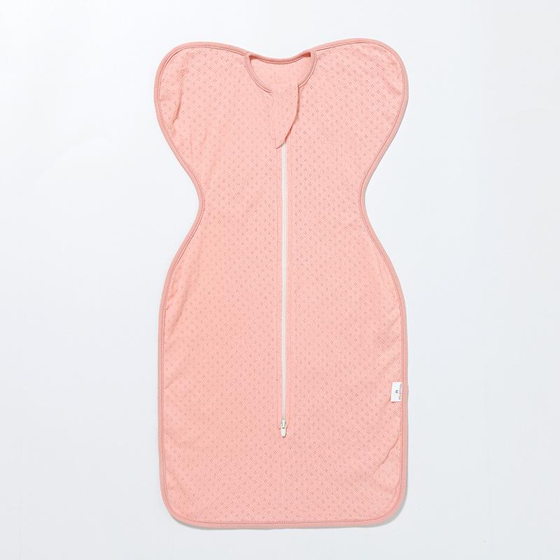 スリーパー ベビー 新生児 モロー反射防止 おくるみ 手足バタつき防止 通気性 蒸れない 四季兼用 綿100% ジャガード織り 薄手 ぐっすり 安眠 寝かしつけ 出産祝い 男の子 女の子