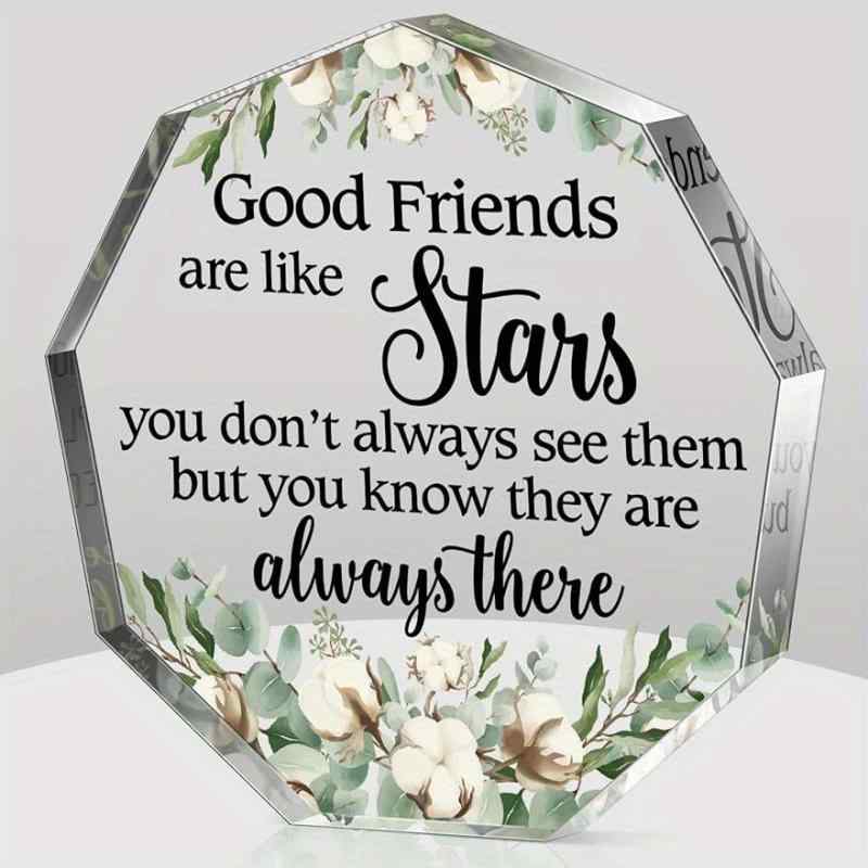 置物 アクリル 多角形 グリーンフラワー モダン シンプル おしゃれ 卓上 軽量 友情 ギフト 感謝 プレゼント 誕生日 記念日 インテリア 飾り ディスプレイ 雑貨 リビング 玄関(x2)