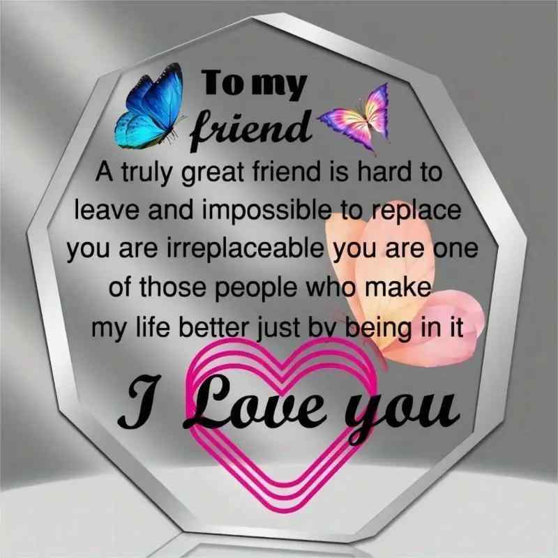 置物 アクリル 透明 多角形 幾何学 モダン シンプル ギフト プレゼント 友人 家族 先生 同僚 同級生 感謝 贈り物 記念品 インテリア オブジェ(x2)