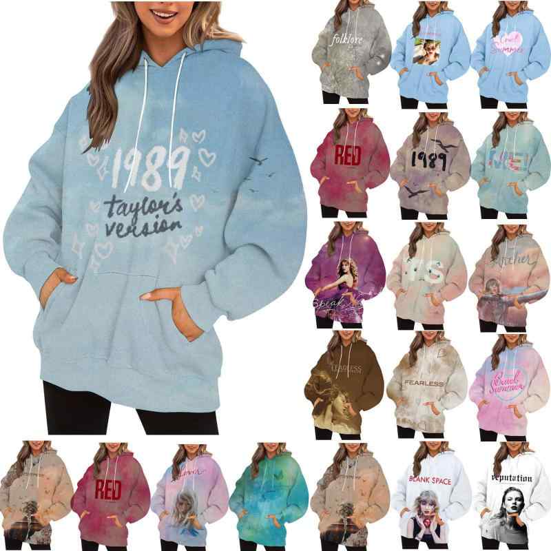 パーカー メンズ テイラースウィフト グッズ 3Dデジタルプリント プルオーバー ゆったり オーバーサイ..