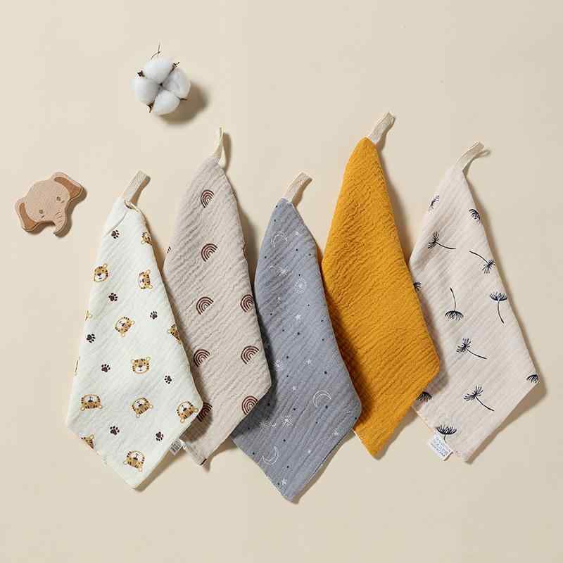 タオル ベビー 新生児 幼児用 やわらか コットン ガーゼ 高吸水 スタイ よだれかけ げっぷ拭き バス 洗..