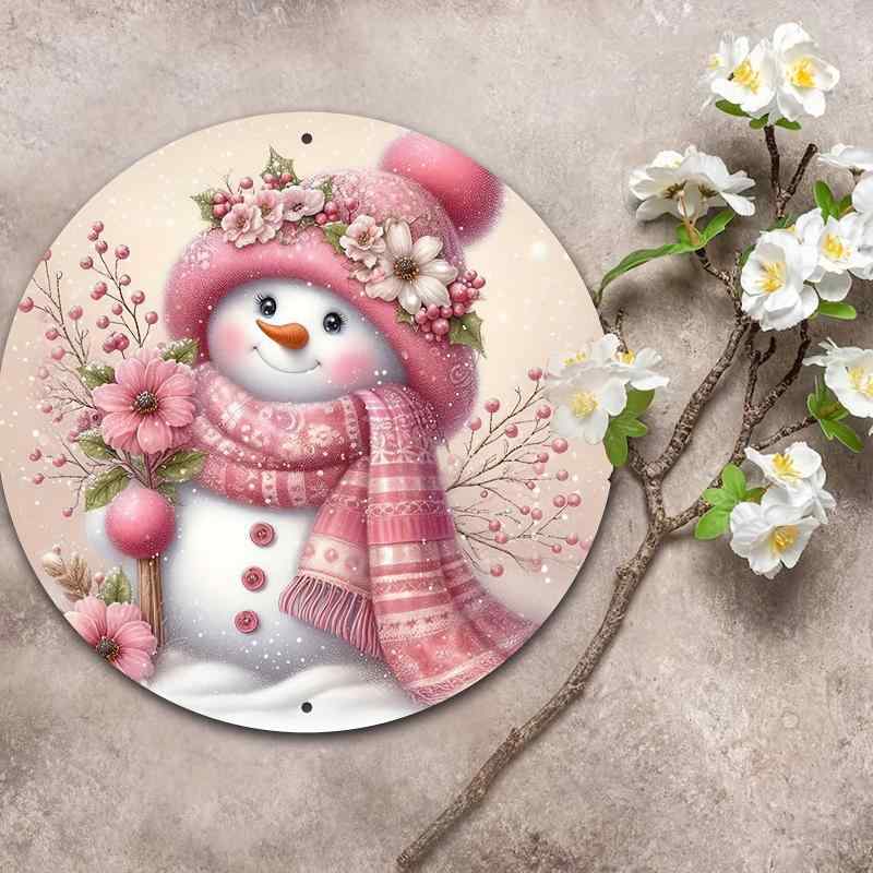 プレート 女の子 雪だるま かわいい 壁掛け ドア 玄関 窓 壁飾り インテリア おしゃれ クリスマス 冬 吊り下げ アクリル製