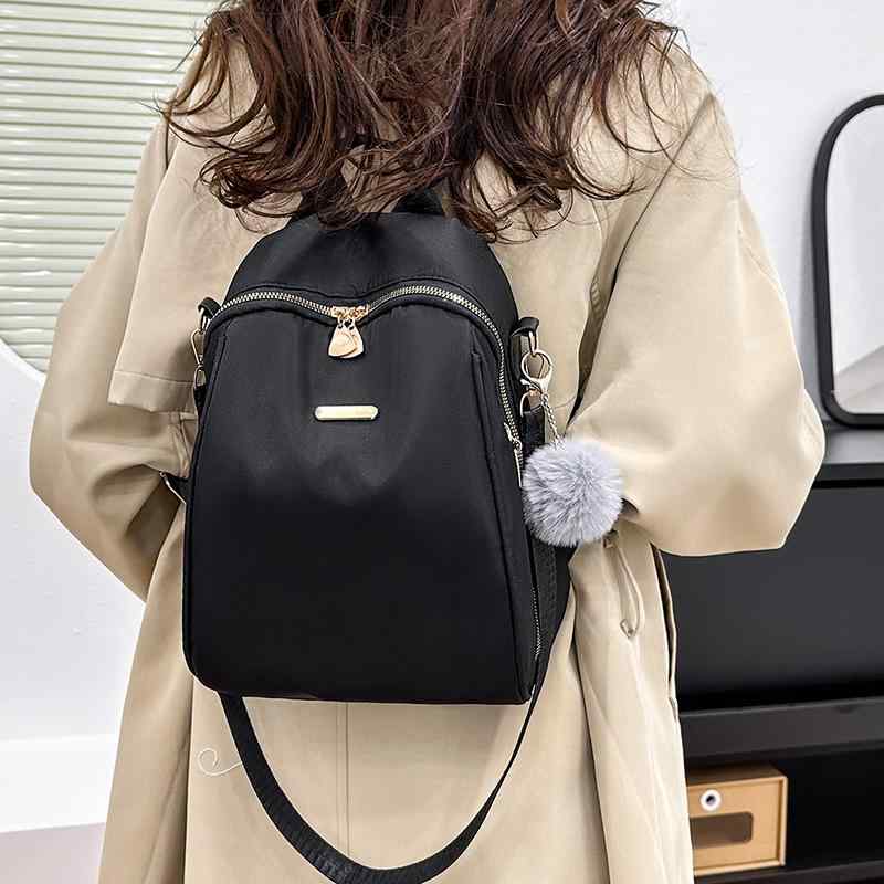 リュックサック レディース 大容量 通気性 13インチPC収納 A4対応 PUレザー バックパック 旅行 通勤 通学 アウトドア カジュアル おしゃれ シンプル 春夏 ブラック(4)