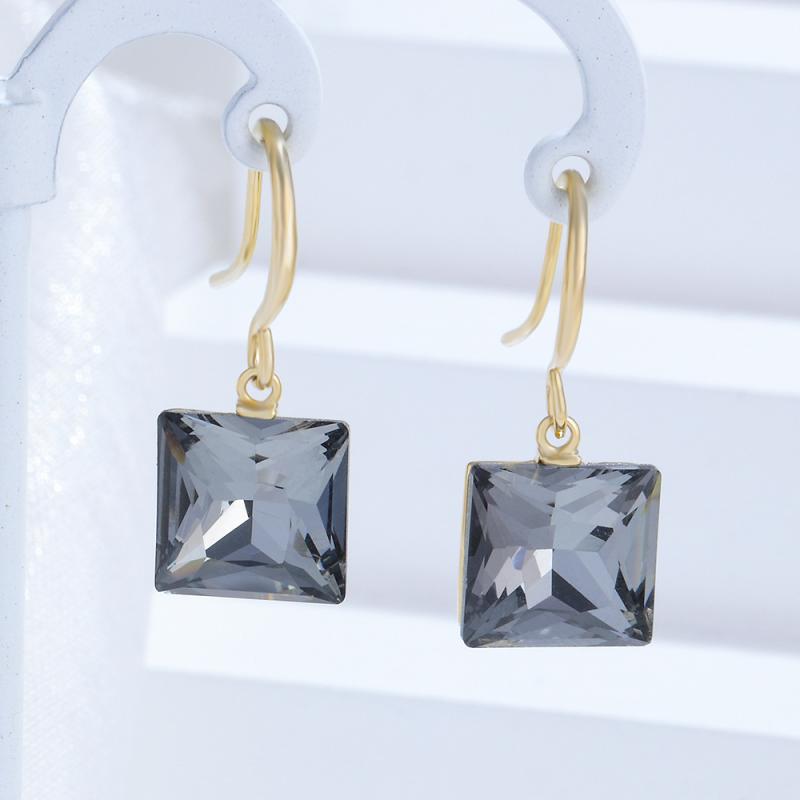 ピアス レディース S925シルバーポスト ブルー クリスタル 高級感 フレンチスタイル エレガント 上品 ..