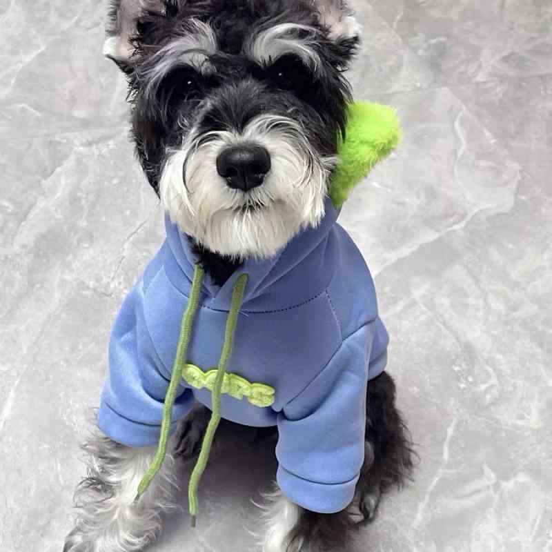 ペット服 小型犬 子犬 猫 パーカー 薄手 秋冬 カジュアル スウェット トイプードル コーギー フレンチ..