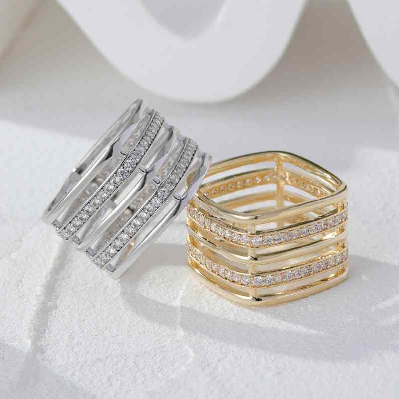 スカーフリング レディース 差し込み式 ジルコニア 輝く エレガント 上品 韓国風 シンプル ファッショ..