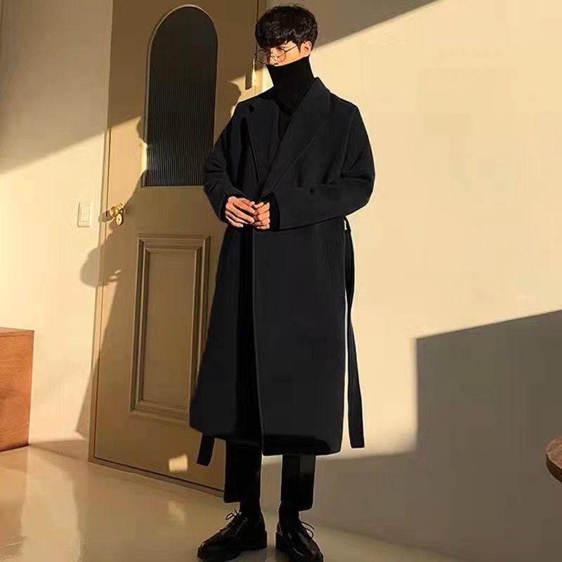 ・カテゴリ: コート・スタイル: 韓国風・フィット: ルーズ・厚さ: 厚手・フロント: シングルブレスト・ネックライン: ターンカラー・柄: 無地・ポケット: パッチポケット・対象: 大きいサイズ・素材名: ウール混・主な素材成分: ポリエステル・シーン: カジュアル・カラー展開: ブラック、ミリタリーグリーン、カーキ・サイズ展開: M、L、XL、2XL、3XL