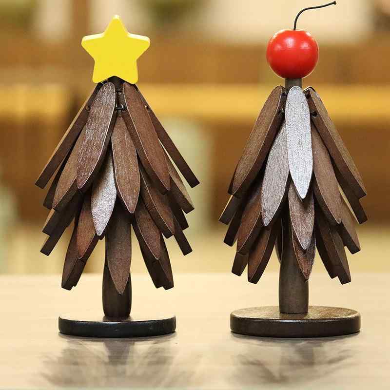 鍋敷き コースター 耐熱 断熱 木製 天然木 無垢材 星型 ツリー型 五芒星 家庭用 食卓 ダイニング おし..