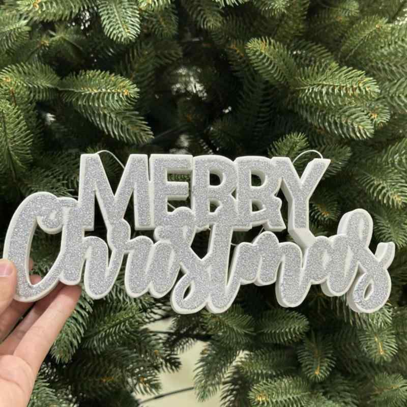 クリスマスオーナメント 英字 アルファベット フォーム製 吊り下げ式 おしゃれ モダン インテリア クリスマスツリー デコレーション グッズ パーティー イベント 雑貨 メリークリスマス デザイン