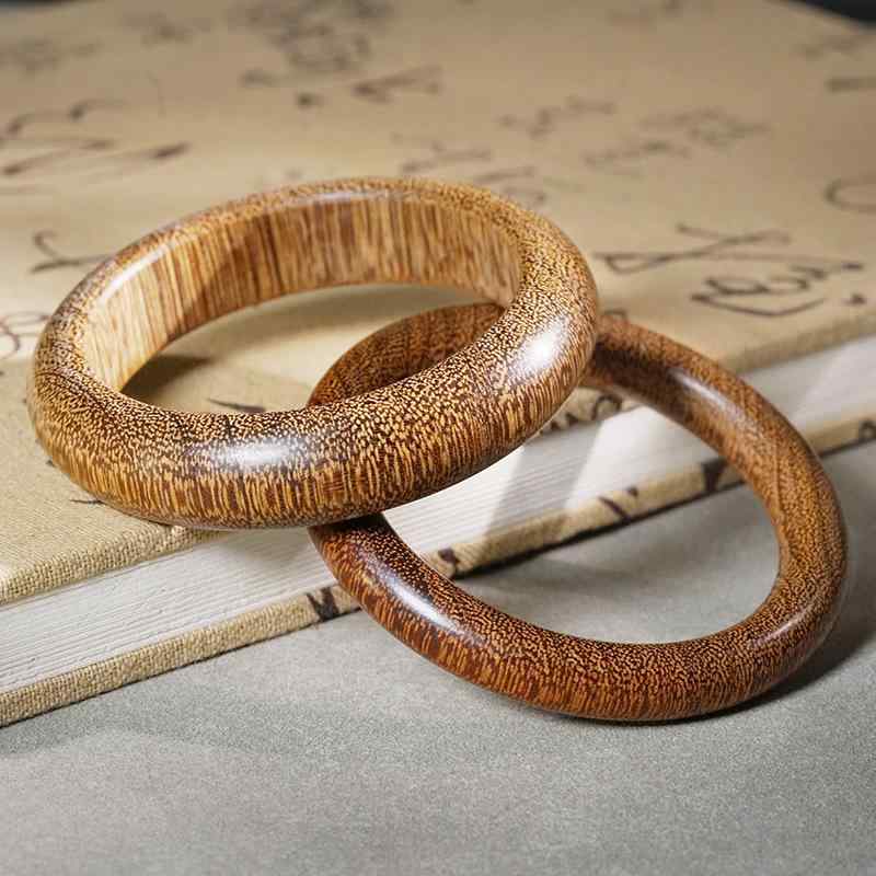 ブレスレット メンズ レディース 白棋楠 沈香木 研磨加工 シンプル おしゃれ 中華風 民族調 古風 レト..