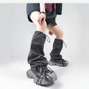 レッグウォーマー レディース ドローストリング Y2Kスタイル ワークテイスト 裏起毛 厚手 アウトドア トレンド ストリート系 個性的デザイン 機能性テック ...