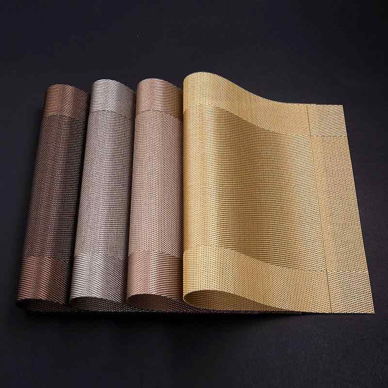 テーブルマット PVC 断熱 耐熱 撥水 北欧風 おしゃれ モダン ランチョンマット 鍋敷き コースター 食卓 ダイニング キッチン 来客用 滑り止め お手入れ簡単 インテリア雑貨 多色展開