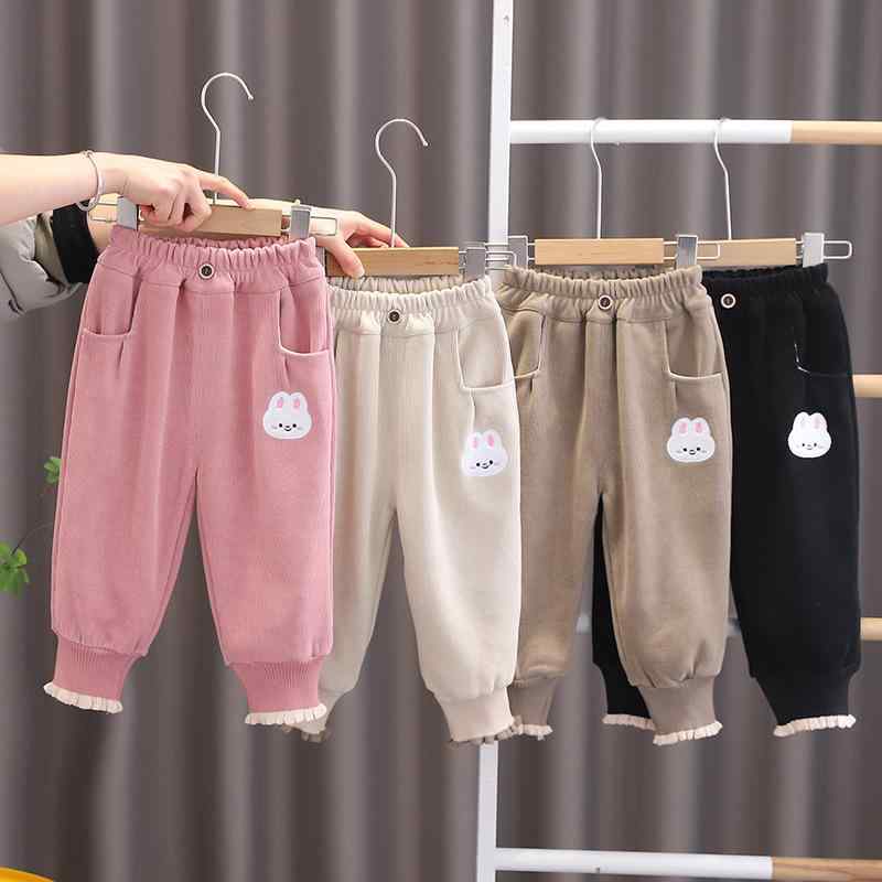 パンツ キッズ 女の子 ベビー 運動 ミドルウエスト ゴムウエスト 柔らか素材 かわいい カートゥーン う..