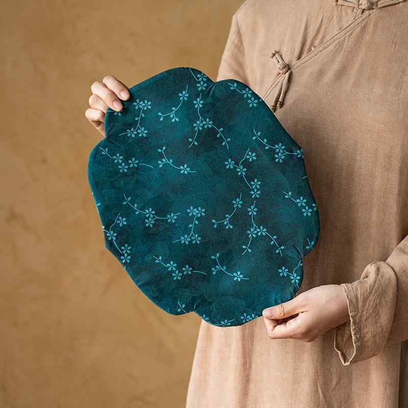 テーブルランナー 防水 両面 錦織り 布製 新中国風 レトロ 家庭用 プリント 花柄 海棠柄 如意紋 四つ葉..