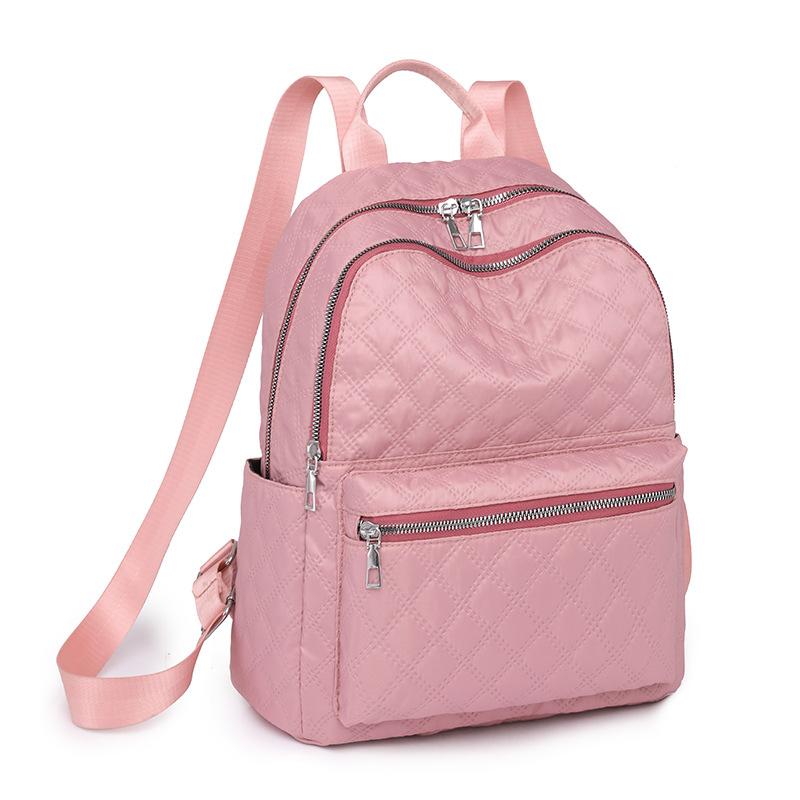 防水 軽量 リュックサック バックパック レディース 女性用 大容量 ファッション おしゃれ オックスフォード 通勤 通学 デイリーユース アウトドア カジュアル 個性的(4)