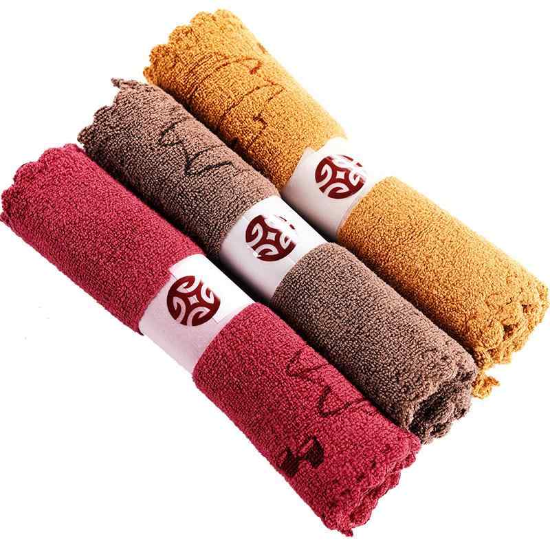 茶巾 吸水 厚手 綿麻 和風 上品 茶器台 ティーテーブル 家庭用 キッチン用 ふきん クロス ティーマット 敷物 茶器用 レッド イエロー ブラウン