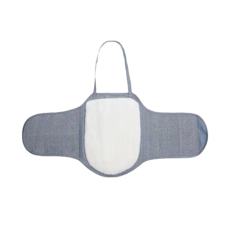 腹巻 メンズ レディース 兼用 羊毛皮一体型 厚手 羊毛ムートン 防寒 保温 胃腸保護 腹部保護 腰部サポ..