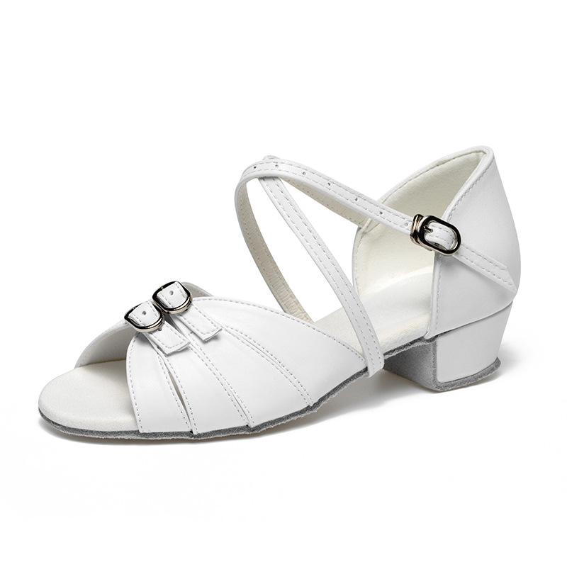 ダンスシューズ キッズ 女の子 ガールズ 子供用 ラテンダンス プロ仕様 競技用 発表会 練習用 ソフトソ..