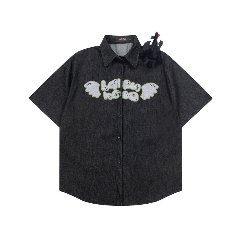 シャツ 男女兼用 メンズ レディース かわいい キャラクターワッペン タオル刺繍 ナイト・フューリー ゲ..